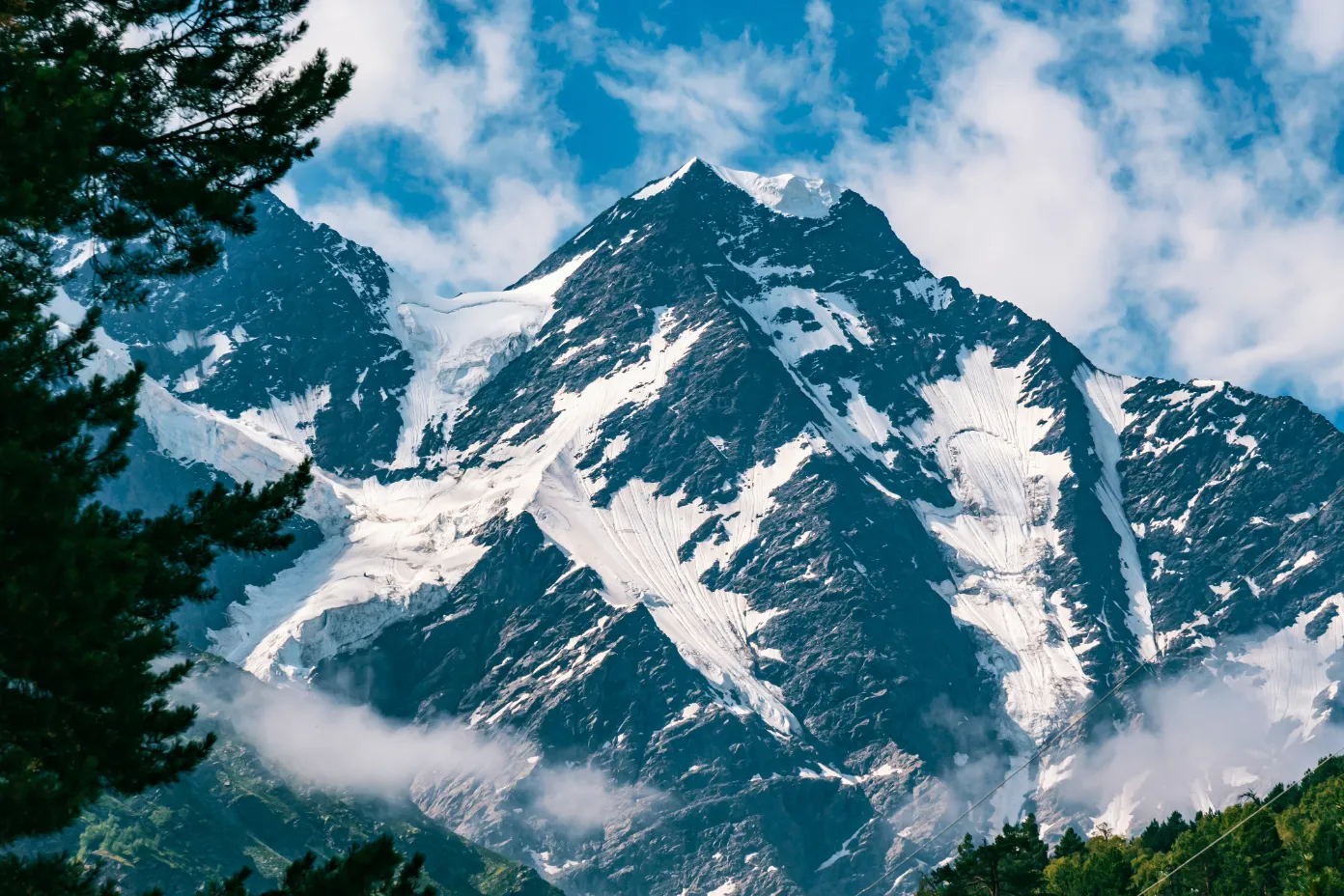 Caucasus Mountains in Azerbaijan