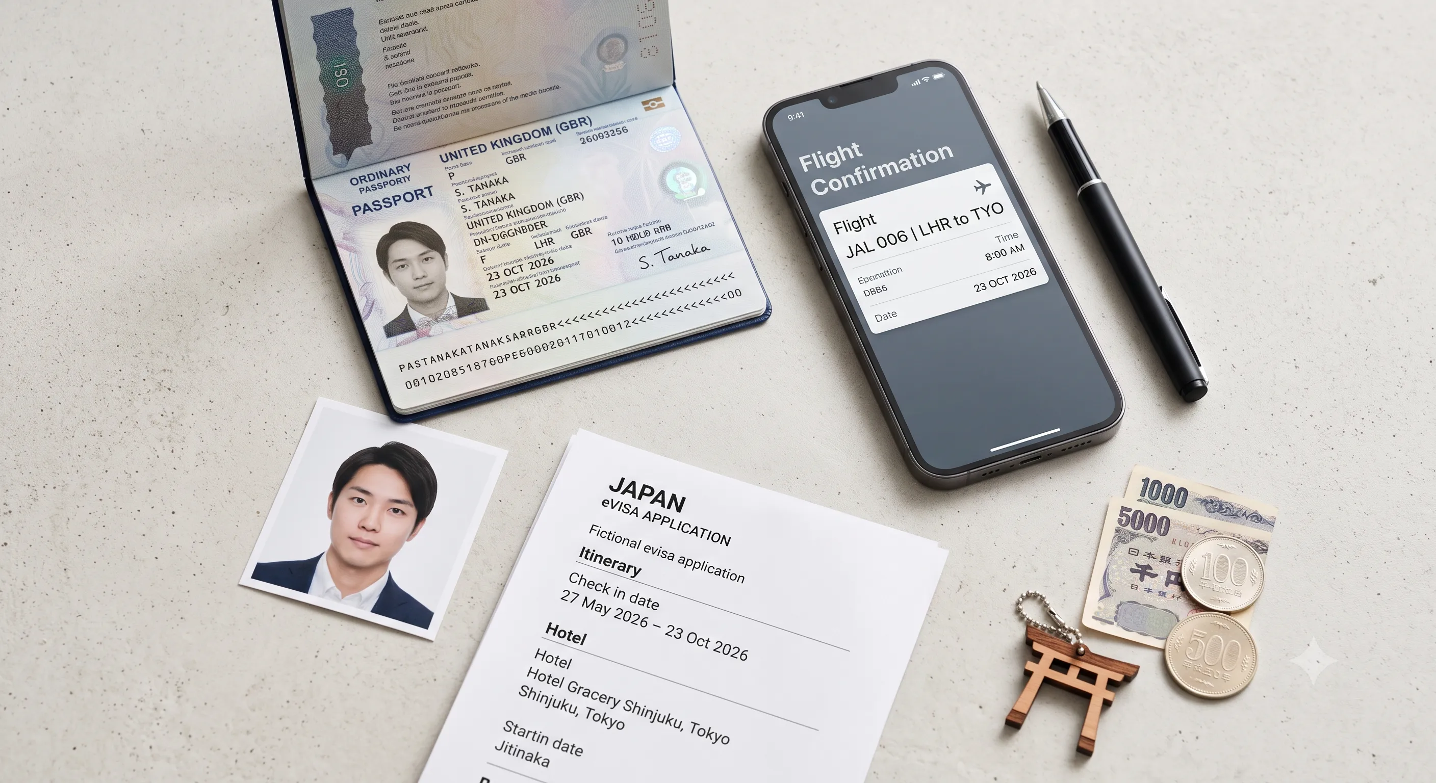 Documents Required for the Japan eVisa