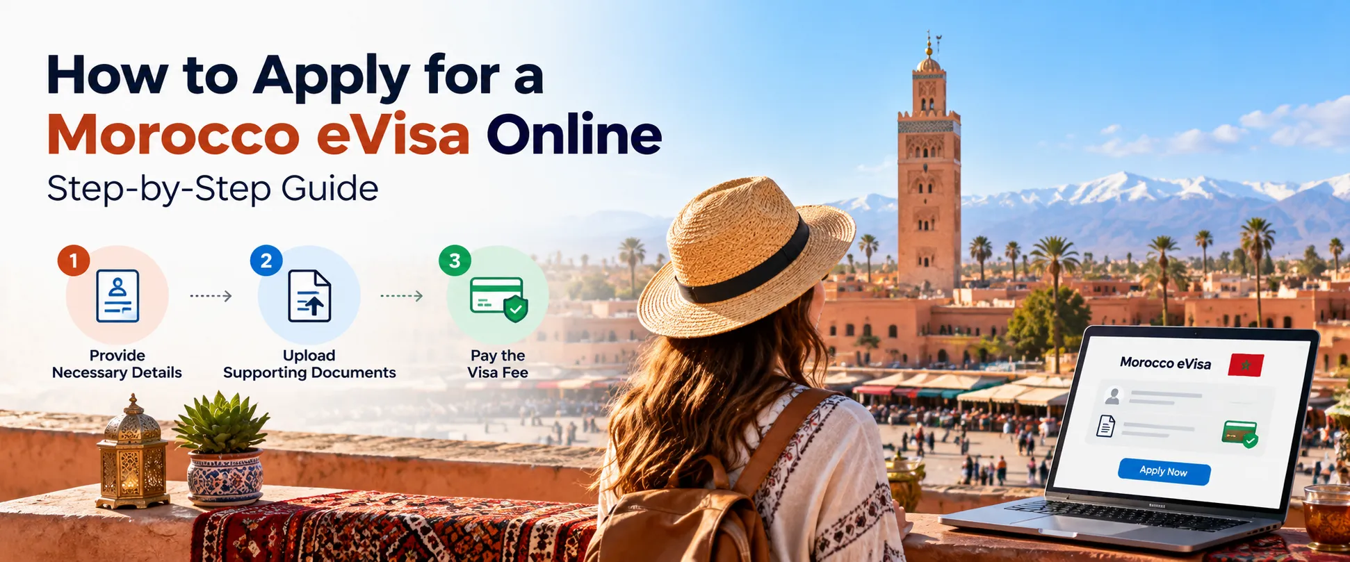 How to Apply for a Morocco eVisa Online: 3-Step Guide