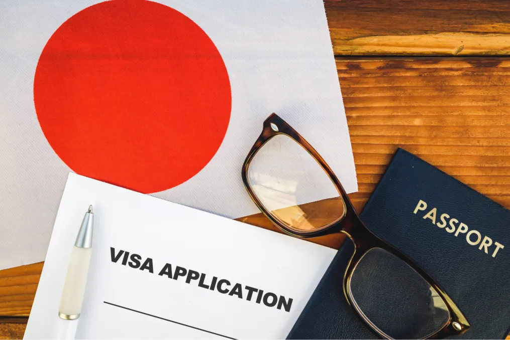 Japan travel and visa document preparation