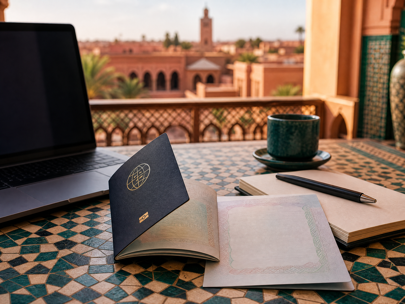 Vérification du délai et du traitement de la demande de visa marocain